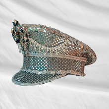 Load image into Gallery viewer, Unique Sequin and Rhinestone LED Captains Hat