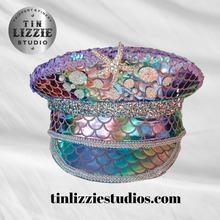Load image into Gallery viewer, Unique Sequin and Rhinestone LED Captains Hat