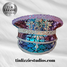 Load image into Gallery viewer, Unique Sequin and Rhinestone LED Captains Hat