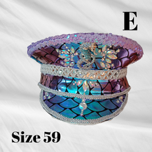 Load image into Gallery viewer, Unique Sequin and Rhinestone LED Captains Hat
