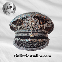 Load image into Gallery viewer, Unique Sequin and Rhinestone LED Captains Hat