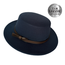 Load image into Gallery viewer, Summer Festival Fedora with Vegan Leather Band - Festival Wear