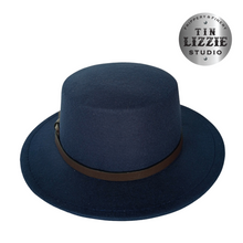 Load image into Gallery viewer, Summer Festival Fedora with Vegan Leather Band - Festival Wear