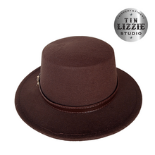 Load image into Gallery viewer, Summer Festival Fedora with Vegan Leather Band - Festival Wear