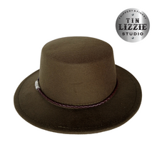 Load image into Gallery viewer, Summer Festival Fedora with Vegan Leather Band - Festival Wear