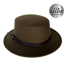 Load image into Gallery viewer, Summer Festival Fedora with Vegan Leather Band - Festival Wear