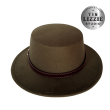 Load image into Gallery viewer, Summer Festival Fedora with Vegan Leather Band - Festival Wear