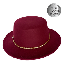 Load image into Gallery viewer, Summer Festival Fedora with Vegan Leather Band - Festival Wear