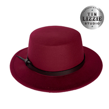 Load image into Gallery viewer, Summer Festival Fedora with Vegan Leather Band - Festival Wear
