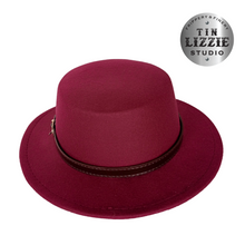Load image into Gallery viewer, Summer Festival Fedora with Vegan Leather Band - Festival Wear