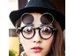 Load image into Gallery viewer, Retro Flip up Sunglasses
