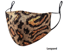Load image into Gallery viewer, Sequin Washable Face Mask