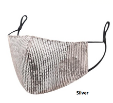 Load image into Gallery viewer, Sequin Washable Face Mask