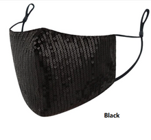 Load image into Gallery viewer, Sequin Washable Face Mask