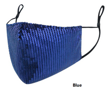 Load image into Gallery viewer, Sequin Washable Face Mask
