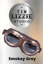 Load image into Gallery viewer, Retro Aviator Goggles - Bronze - Festival Wear