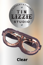 Load image into Gallery viewer, Retro Aviator Goggles - Bronze - Festival Wear