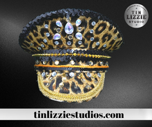 Load image into Gallery viewer, Sequin Captains Hat - Festival Wear