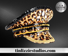 Load image into Gallery viewer, Sequin Captains Hat - Festival Wear