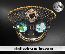 Load image into Gallery viewer, Sequin Captains Hat - Festival Wear