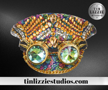 Load image into Gallery viewer, Sequin Captains Hat - Festival Wear