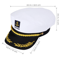 Load image into Gallery viewer, Captain Hat - Festival or Party Wear