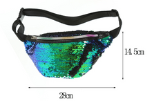 Load image into Gallery viewer, Mermaid Sequin Fannypack - Festival Wear