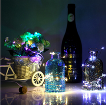 Load image into Gallery viewer, Battery operated seed lights. 1 metre.  Safe to touch. Table decor. White colour colour.