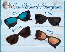 Load image into Gallery viewer, Eco Bamboo Wood Design Polarized Sunglasses