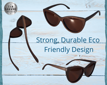 Load image into Gallery viewer, Eco Bamboo Wood Design Polarized Sunglasses