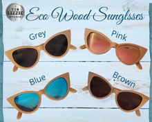 Load image into Gallery viewer, Eco Beech Wood Design Polarized Sunglasses