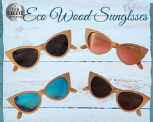 Load image into Gallery viewer, Eco Beech Wood Design Polarized Sunglasses