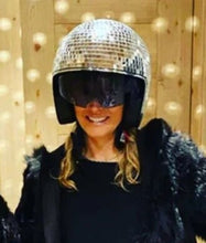 Load image into Gallery viewer, Disco Mirror Ball Helmet