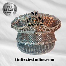 Load image into Gallery viewer, Unique Sequin and Rhinestone LED Captains Hat
