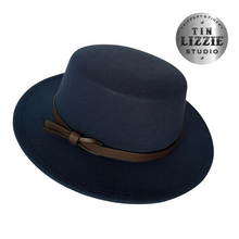 Load image into Gallery viewer, Summer Festival Fedora with Vegan Leather Band - Festival Wear
