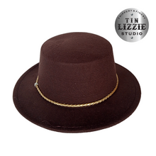 Load image into Gallery viewer, Summer Festival Fedora with Vegan Leather Band - Festival Wear
