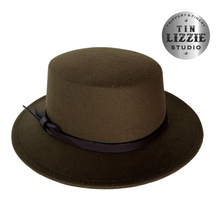 Load image into Gallery viewer, Summer Festival Fedora with Vegan Leather Band - Festival Wear
