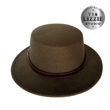 Load image into Gallery viewer, Summer Festival Fedora with Vegan Leather Band - Festival Wear
