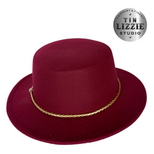 Load image into Gallery viewer, Summer Festival Fedora with Vegan Leather Band - Festival Wear
