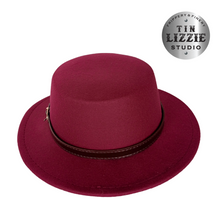 Load image into Gallery viewer, Summer Festival Fedora with Vegan Leather Band - Festival Wear
