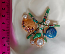 Load image into Gallery viewer, Colourful Diamante Brooch. Perfect gift for mothers day!! 13 designs. *FREEPOST*
