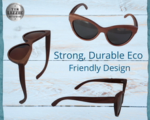 Load image into Gallery viewer, Eco Walnut Wood Design Polarized Sunglasses
