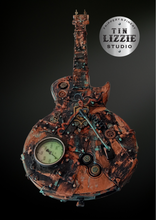 Load image into Gallery viewer, Tin Lizzie Studios Post Apocalyptic Steampunk Guitar
