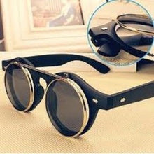 Load image into Gallery viewer, Retro Flip up Sunglasses
