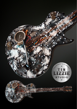 Load image into Gallery viewer, Tin Lizzie Studios Post Apocalyptic Steampunk Guitar
