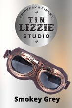 Load image into Gallery viewer, Retro Aviator Goggles - Bronze - Festival Wear
