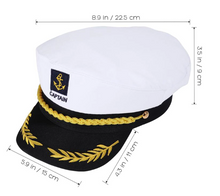 Load image into Gallery viewer, Captain Hat - Festival or Party Wear
