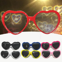 Load image into Gallery viewer, Heart Shaped Light Diffraction Glasses- Festival Wear
