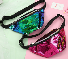 Load image into Gallery viewer, Mermaid Sequin Fannypack - Festival Wear
