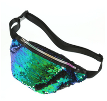 Load image into Gallery viewer, Mermaid Sequin Fannypack - Festival Wear
